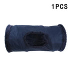 Tunnel en peluche pour chat