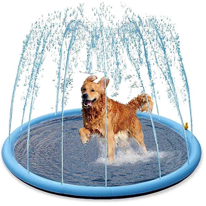 Piscine à jets d’eau pour chiens et chats