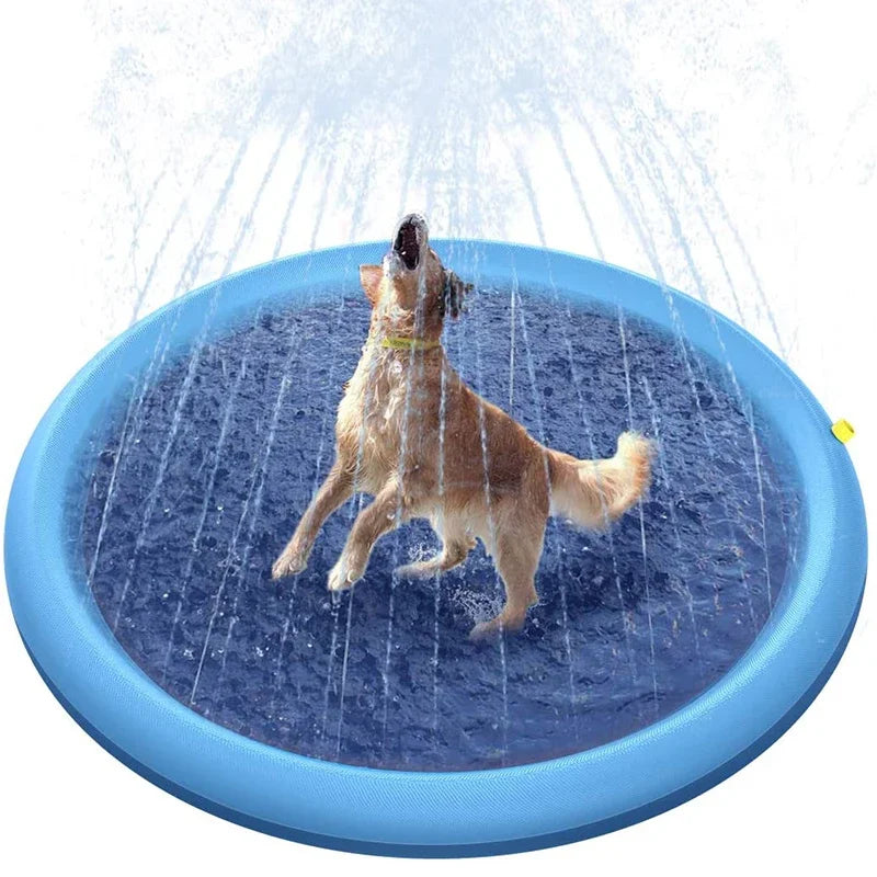 Piscine à jets d’eau pour chiens et chats