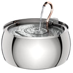 Fontaine à eau en inox 4 L - chat et chien