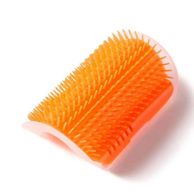 Brosse murale auto-toilettage pour chat