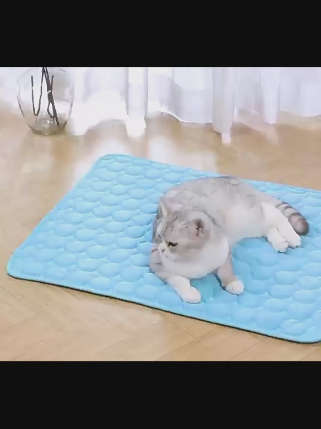 Tapis d’été respirant pour chien et chat