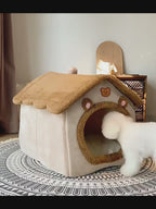 Maison d’intérieur chaude pour chien & chat
