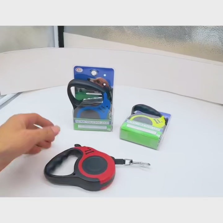 Laisse rétractable pour chien et chat