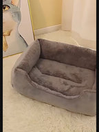 Panier Doux en Peluche pour Chat