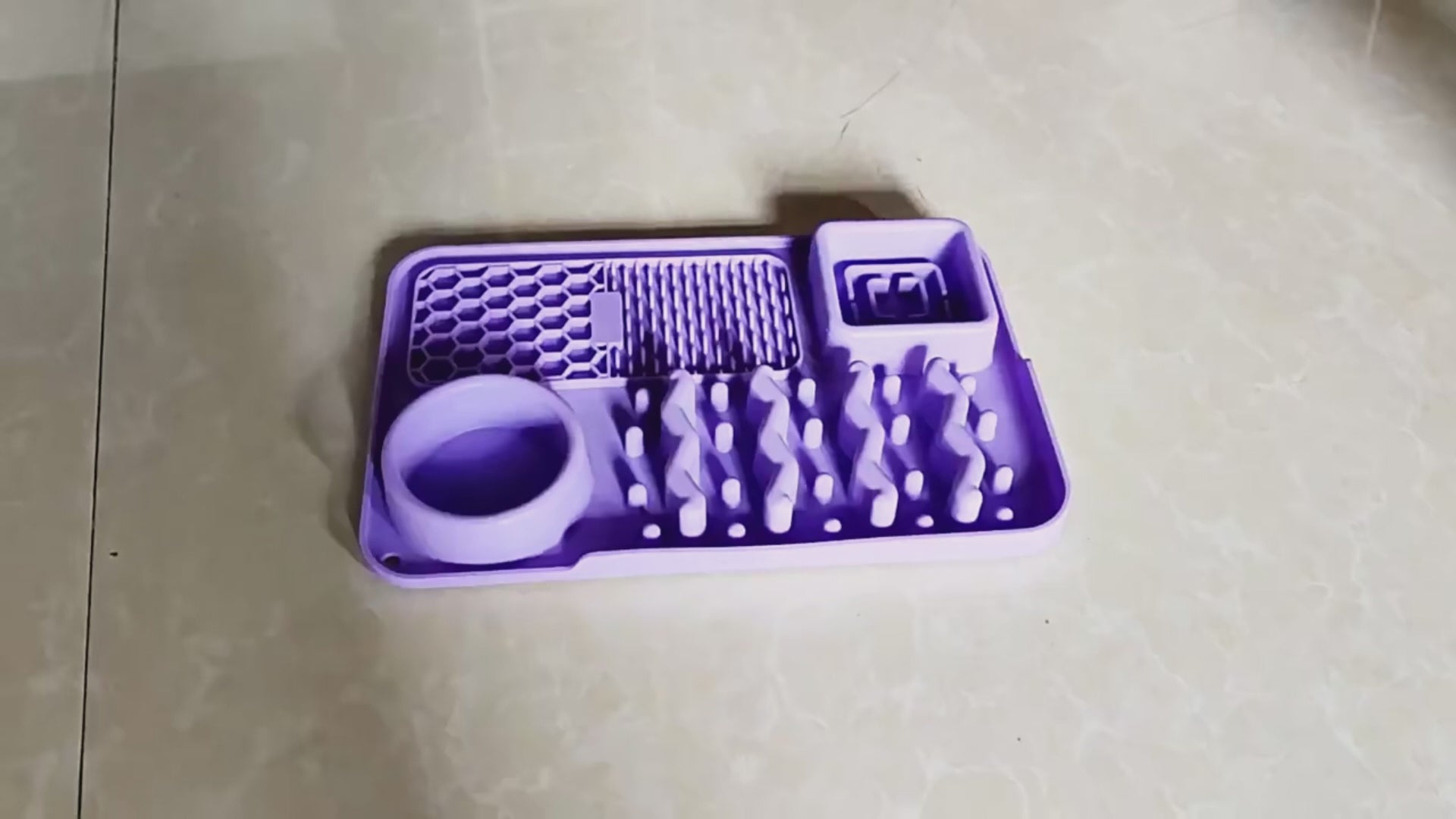 Tapis de léchage multifonction pour chiens et chats