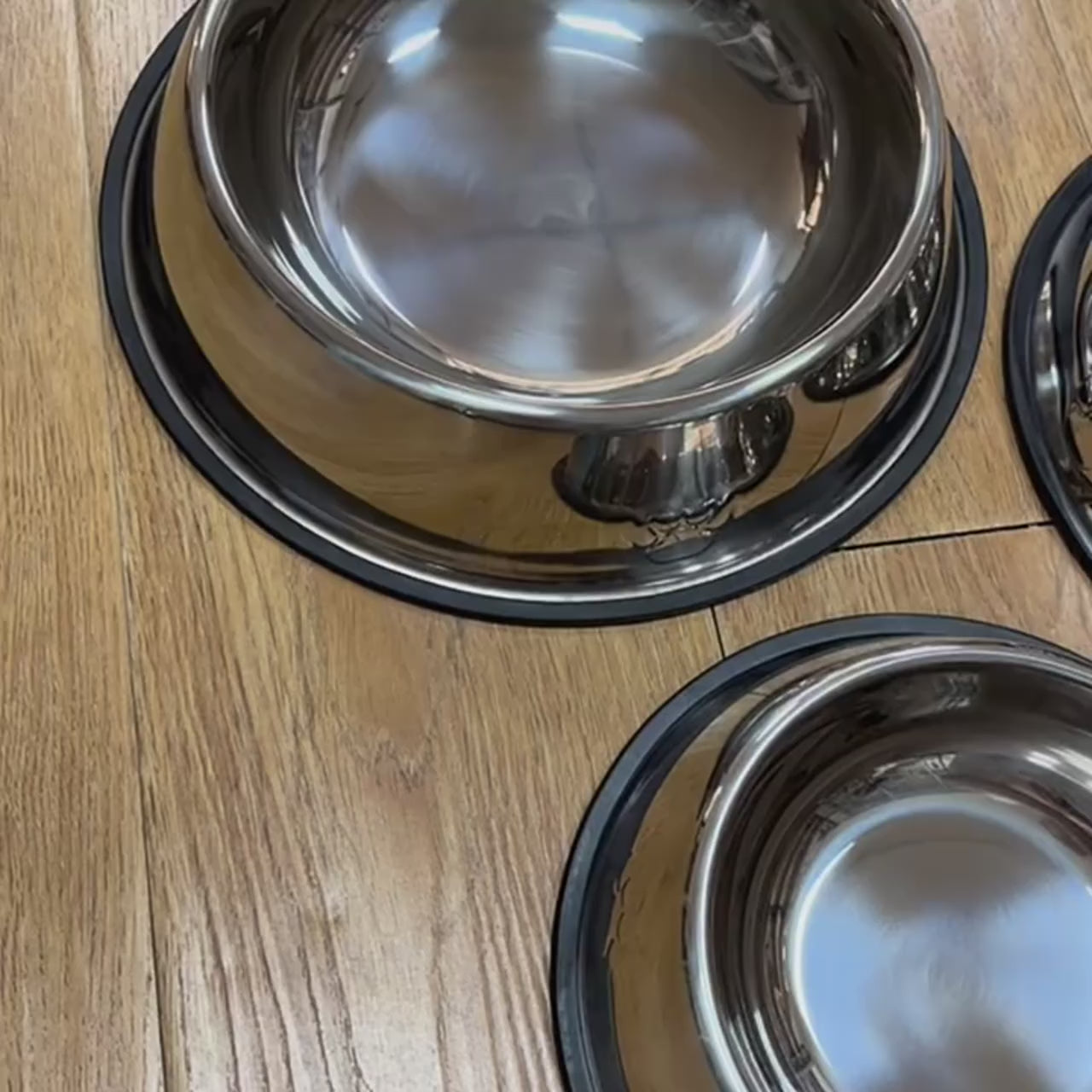 Bol en acier inoxydable pour chien & chat