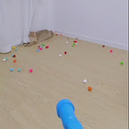 Pistolet lance-balles en mousse pour chat