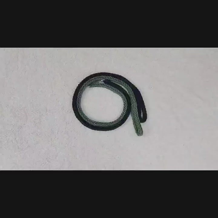 Laisse tressée pour chien