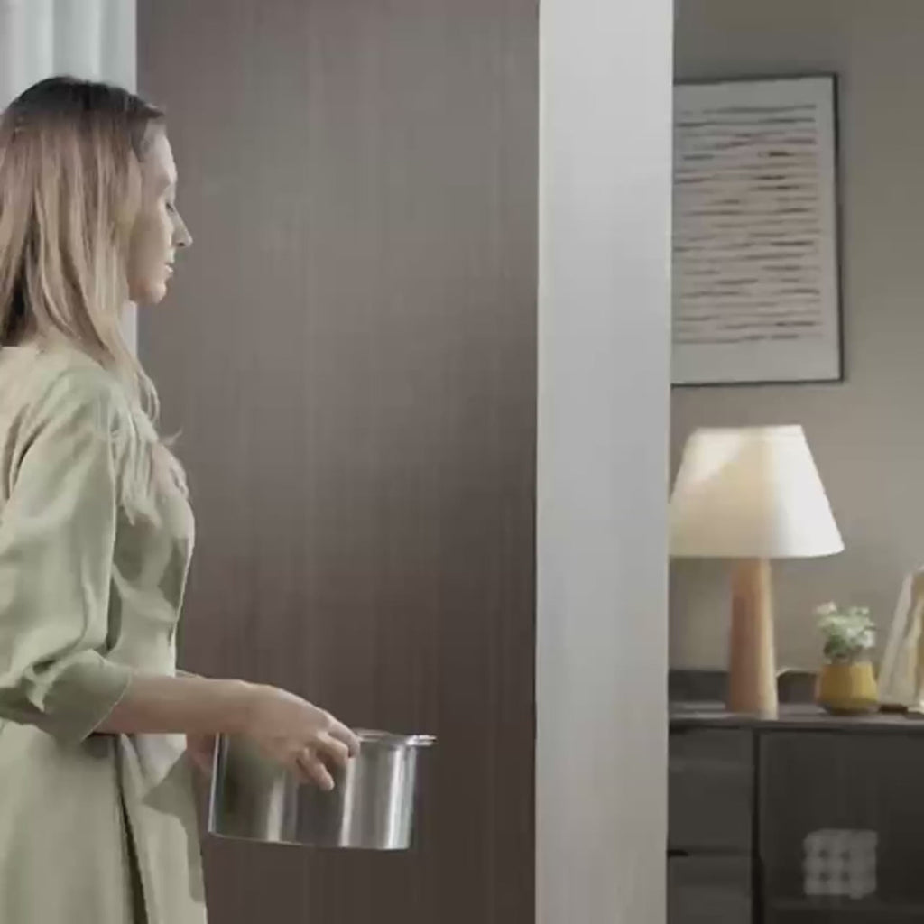 Bol à eau inox anti-déversement avec filtre