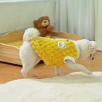 Gilet chaud d’hiver avec fermeture - chat et chien