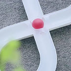 Tunnel en 8 pour chat – 2 balles incluses