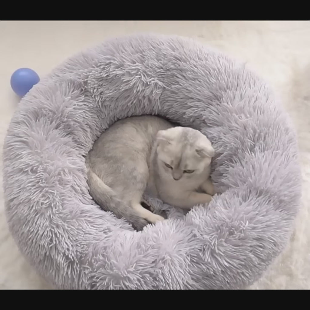 Coussin douillet en peluche pour chien & chat