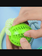 Jouet interactif à mâcher avec corde - chien