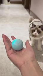 Balle interactive rechargeable pour chat