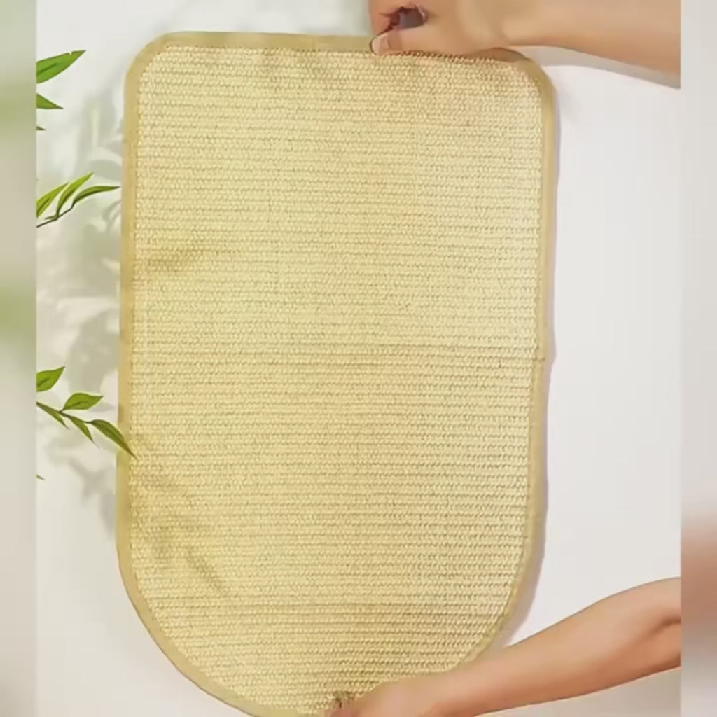 Tapis à Gratter en Sisal Naturel pour Chat