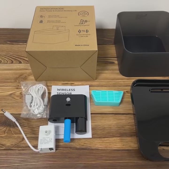 Fontaine d’Eau Automatique Sans Fil